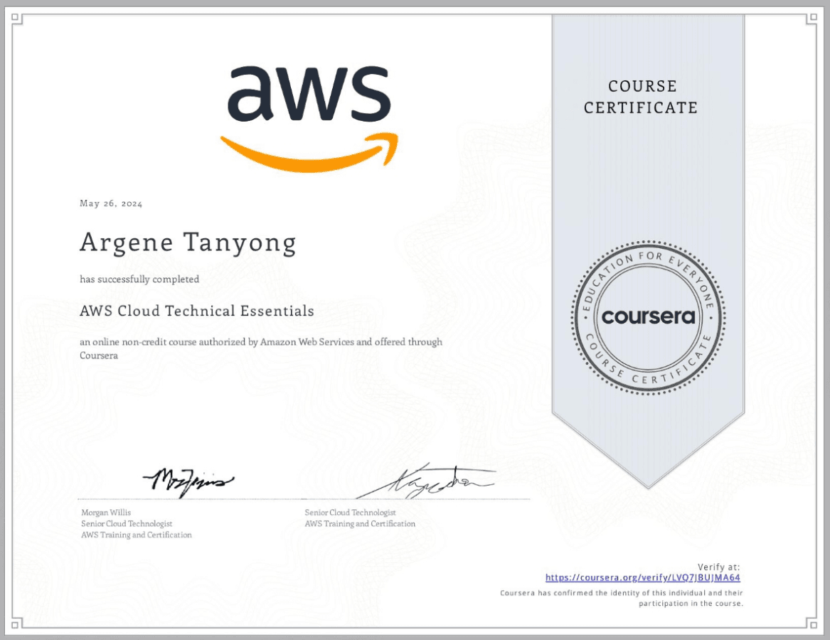 AWS Cloud Technical Essentials